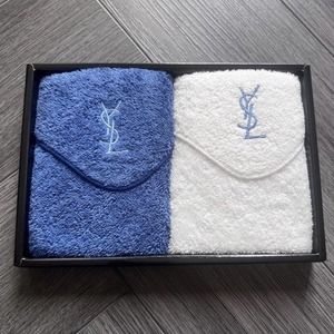 YSL Box Set of 2 Hand Towels NEW